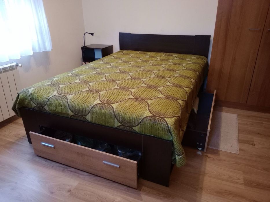 Спалня с чекмеджета 140/200 - без матрак