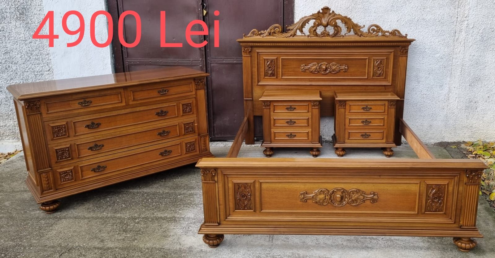 Mobilier Dormitor Lemn Masiv