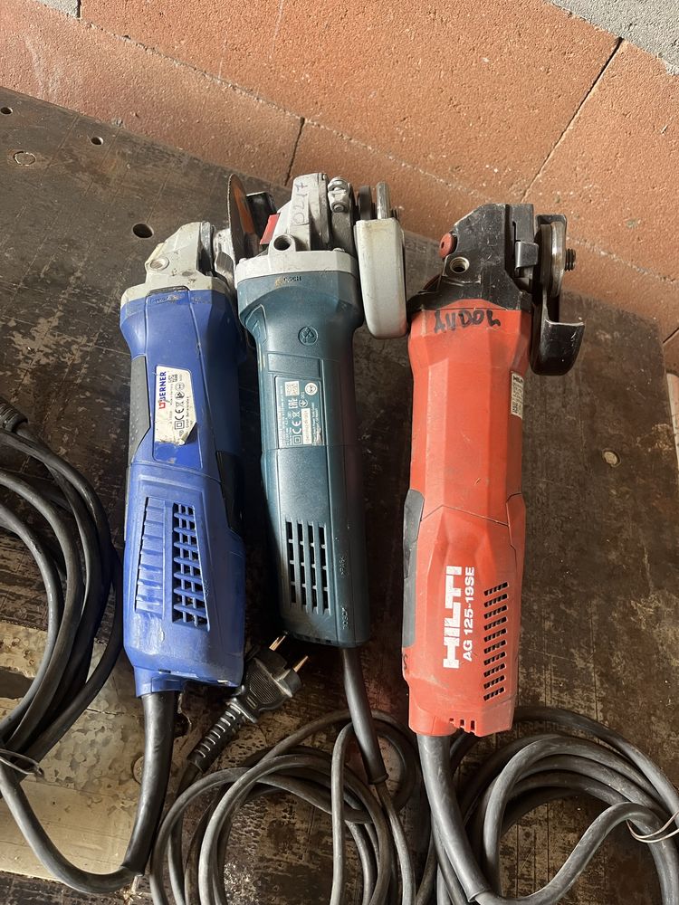 Flex cu variator hilti bosch brener