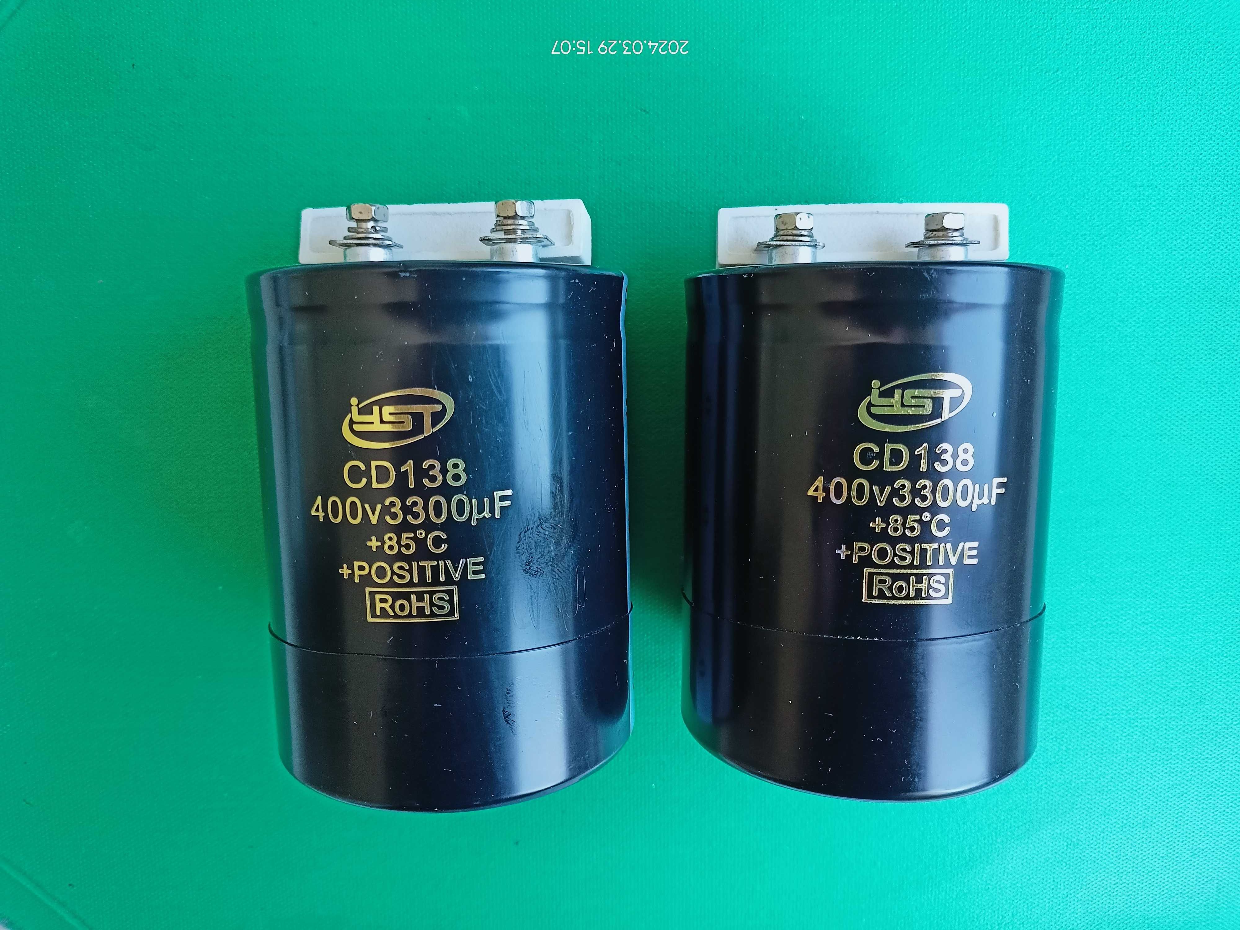 Елекролитни кондензатори UST CD138 400V / 3300uF