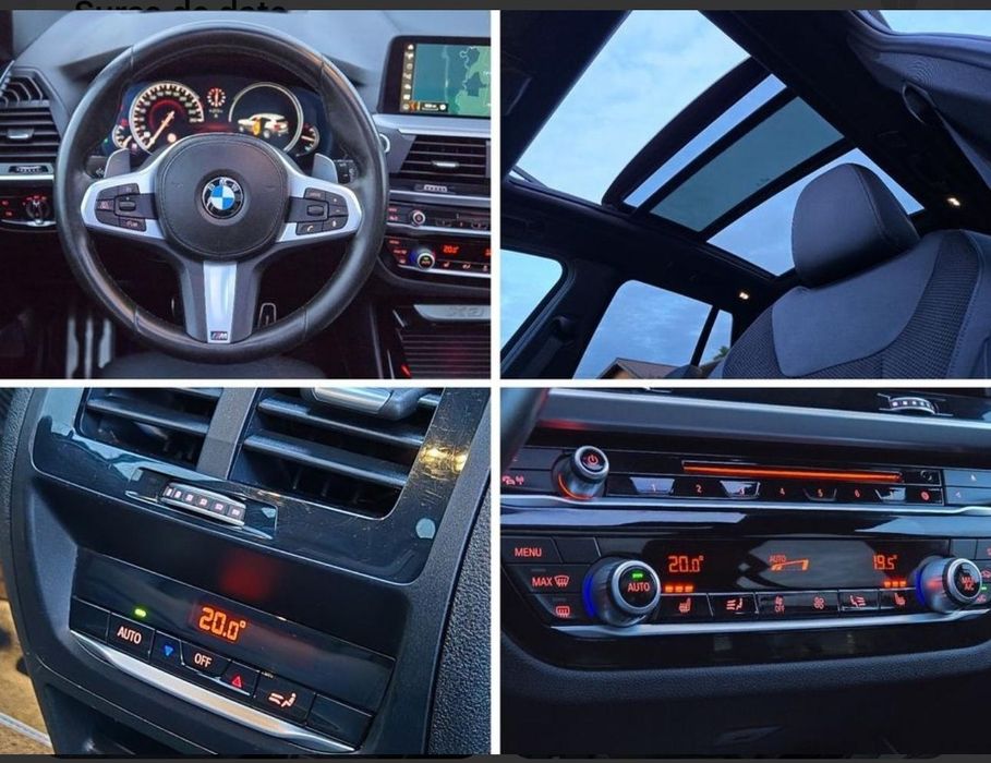 BMW X3 25d Cp231 MPaket  xDrive  /Panorama /Camere360/t/SmartKey/HeadU