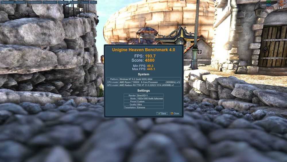 Чисто НОВА ASRock RX 7700 XT 12GB OC White - с 36м. гаранция