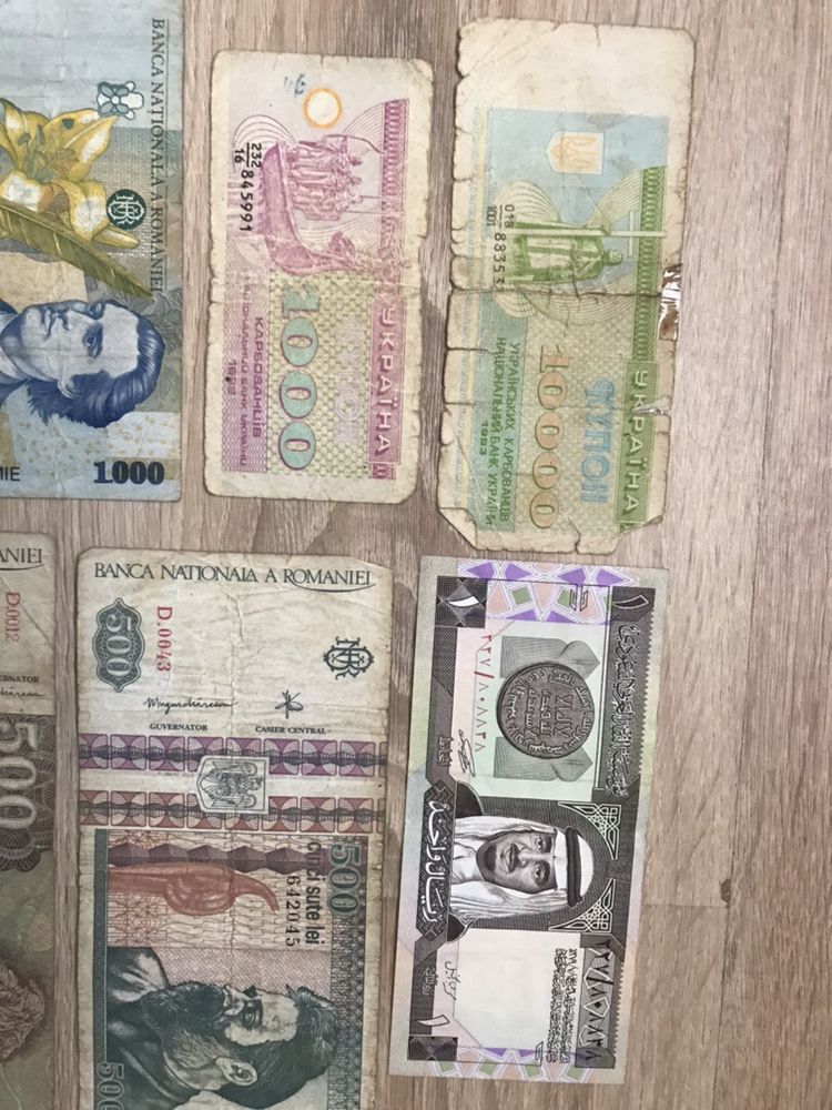 Bancnote America/Romania etc