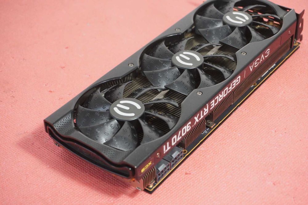 Видеокарта GPU Nvidia RTX 3070 Ti 8GB EVGA XC3 / Вкл.ДДС