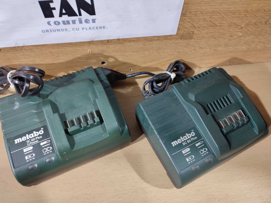 METABO SC60PLUS 12V 14.4V 18V charger incarcator sursa statie flex