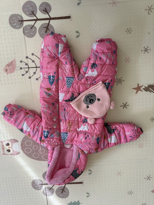 Зимен бебешки гащеризон (космонавт)