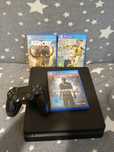 Ps4 Slim +  1 controller si 3 jocuri