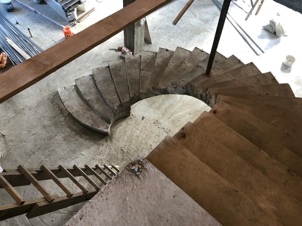 Лестницы из бетона