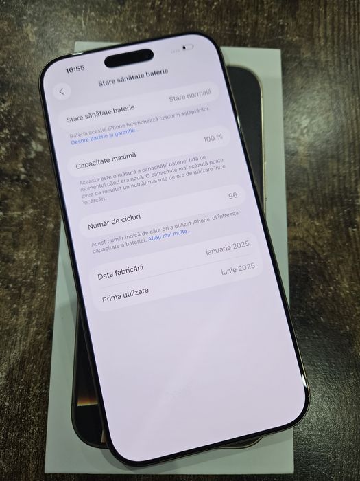 iPhone 16 Pro max Desert Titanium 256