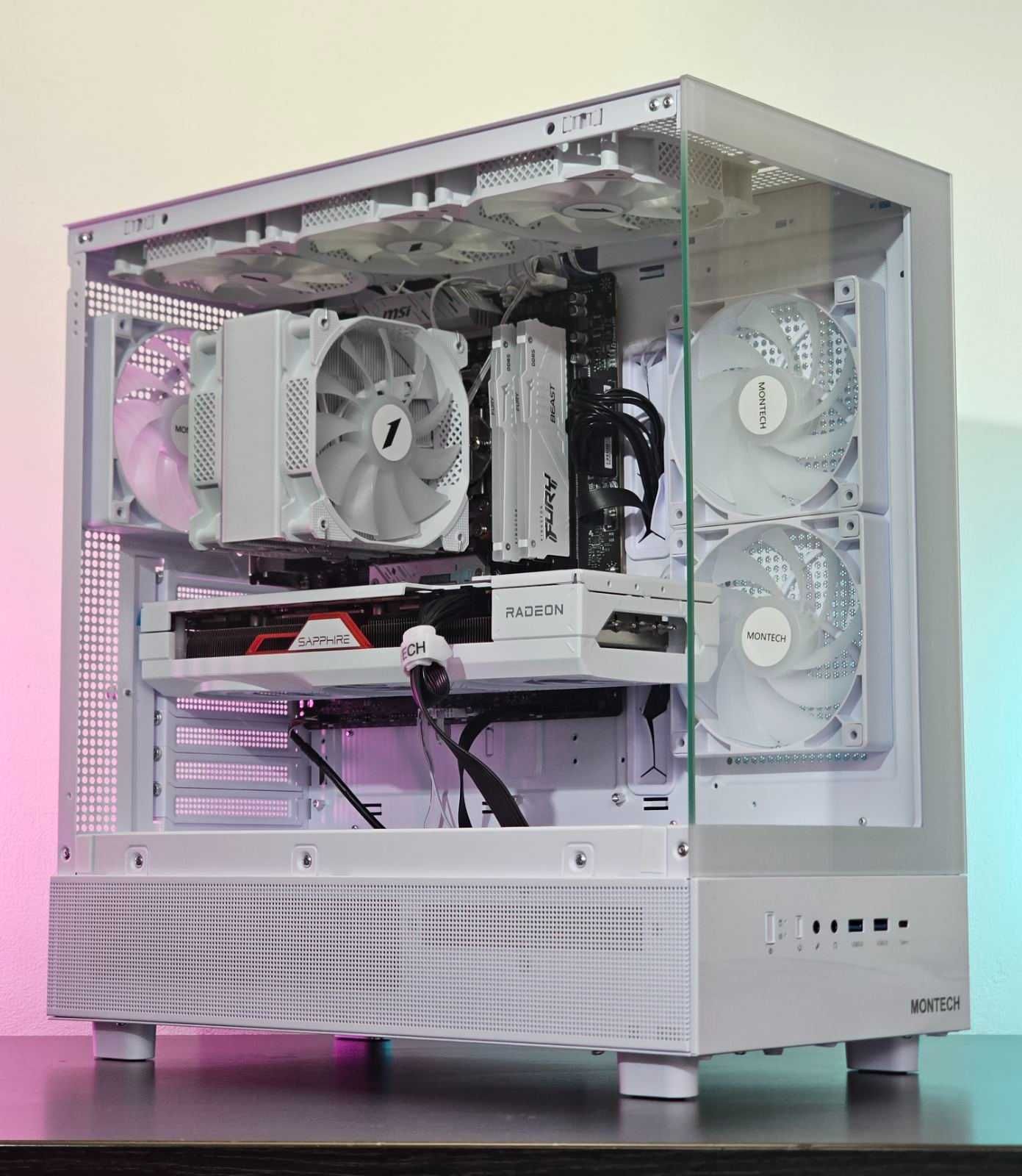 Ryzen 7-5700X/RX 7700XT 12GB/RAM 32GB/SSD 1TB/Чисто Нов+Гаранция
