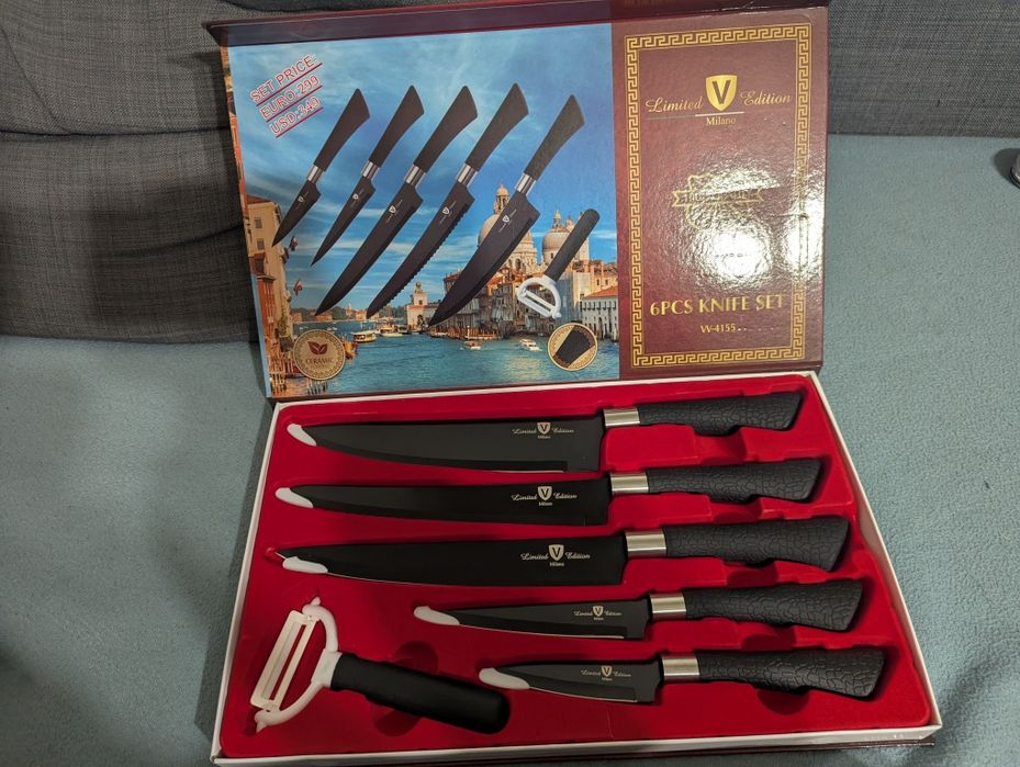 De vânzare set cuțite