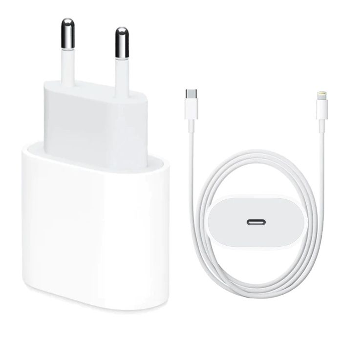 Kit apple incarcator original iphone 12/11, 13,14,15 cablu usb type c