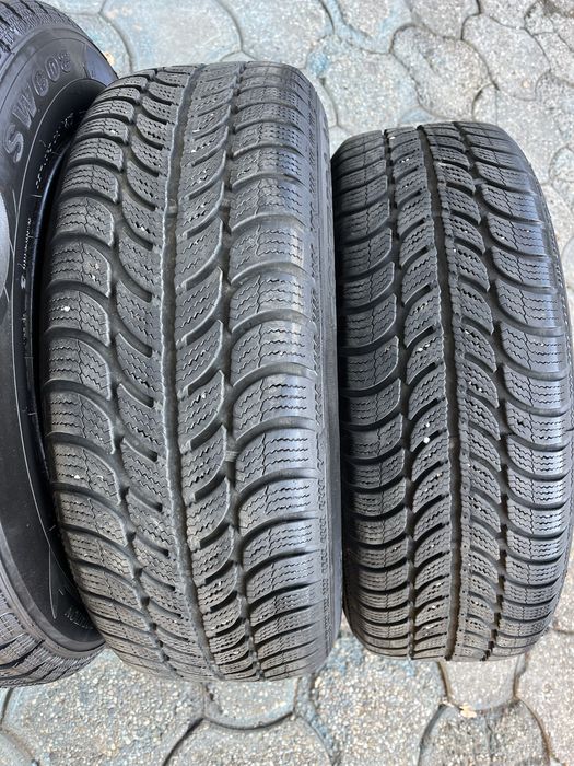Jante 5x98mm, anvelope iarna 195/65 R15, Fiat, Alfa Romeo Citoren Opel