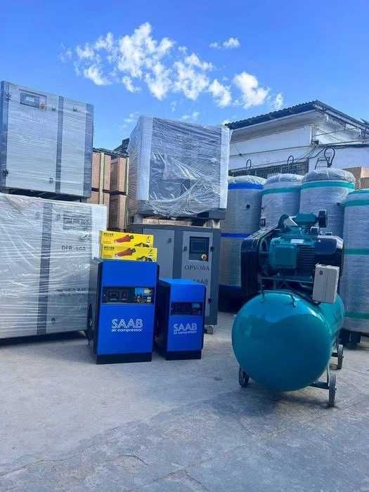 Винтовой компрессор 7,5квт. Vintovoy Kompressor 11kw Kомпрессор