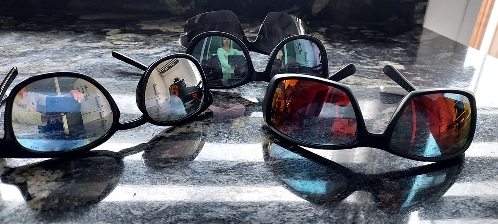 4 perechi ochelari schi și soare Decathlon