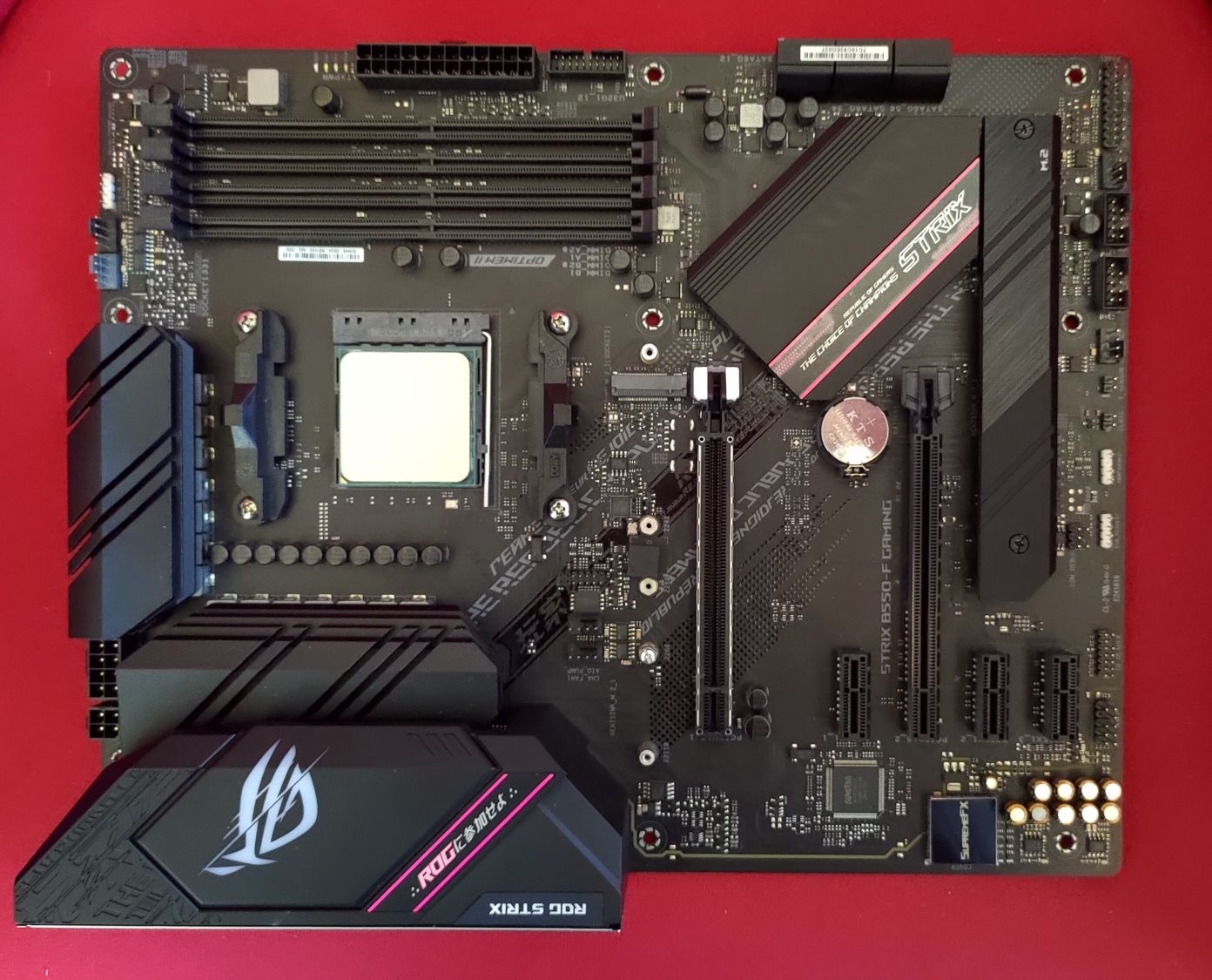 Гейм процесор Ryzen 7 5800X и дъно ASUS STRIX X570-F /опции RAM NVMe