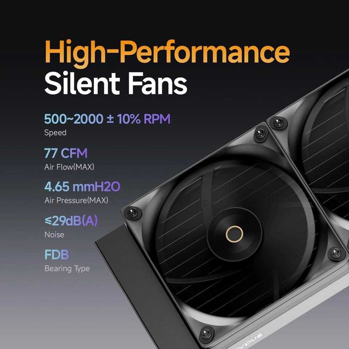 Течен охладител за процесор Ocypus Iota L36 BK