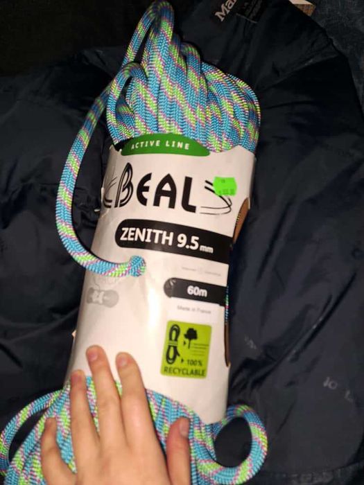 Coardă escaladă Beal 9.5 mm