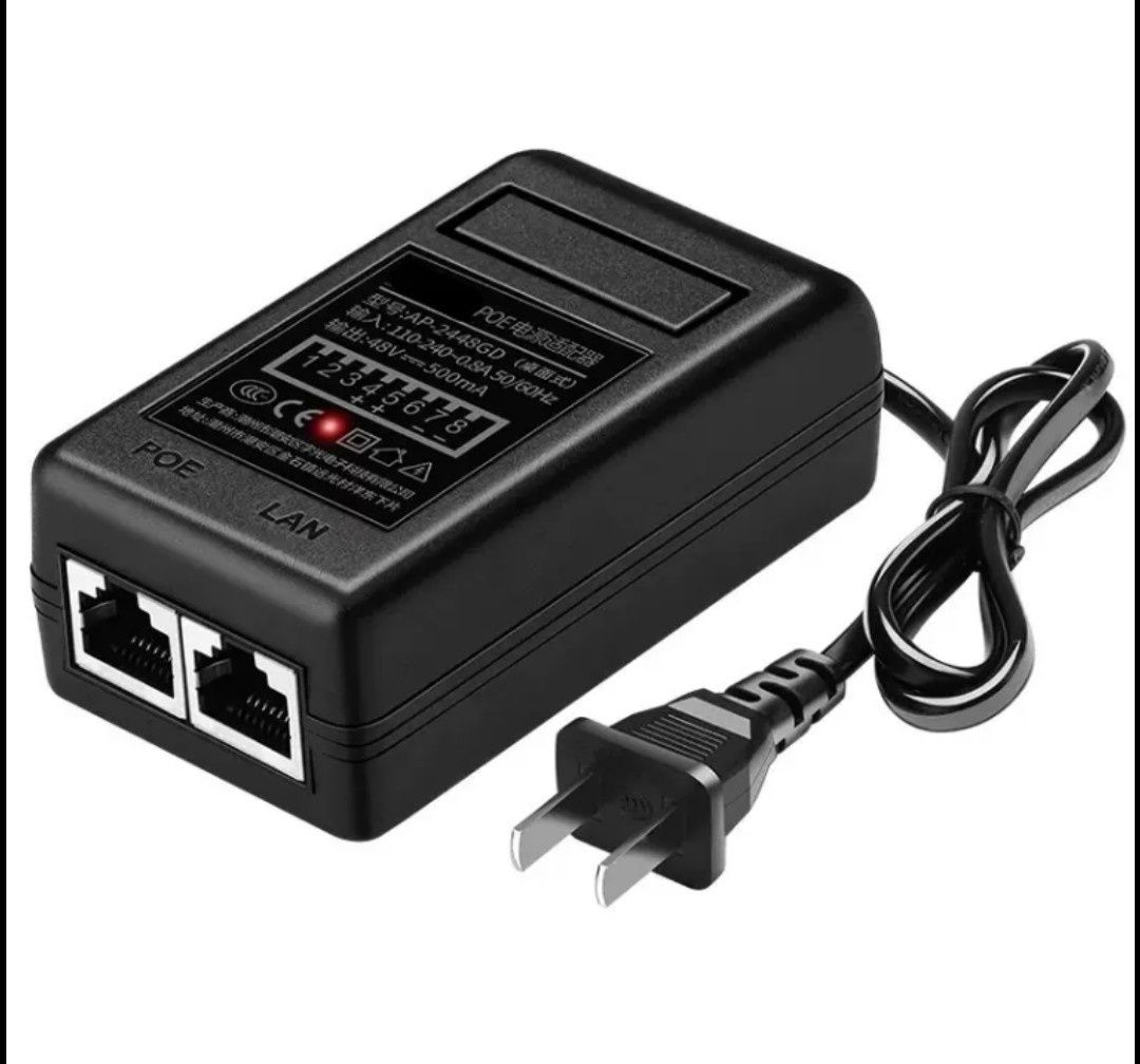 POE инжектор 48v 0.5A