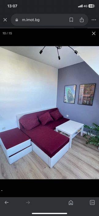 Дава се под наем Двустаен апартамент в Пловдив, Кършияка - 65 кв.м за 306 € - Снимка #4