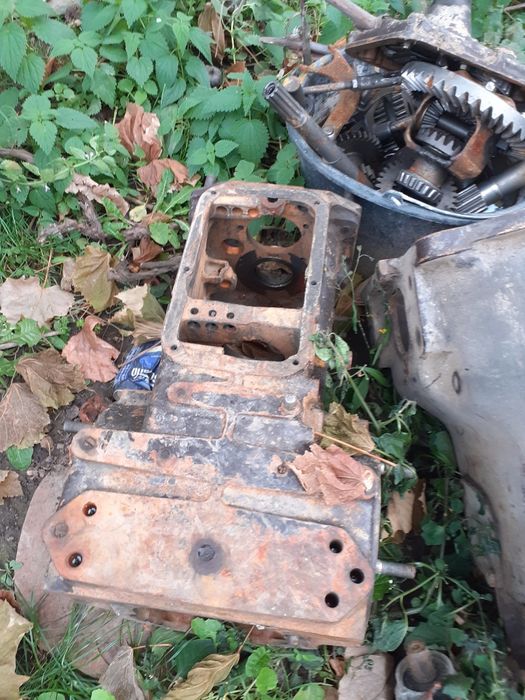 Vand transmisie tractor fiat 350 cutie viteza cu trompe