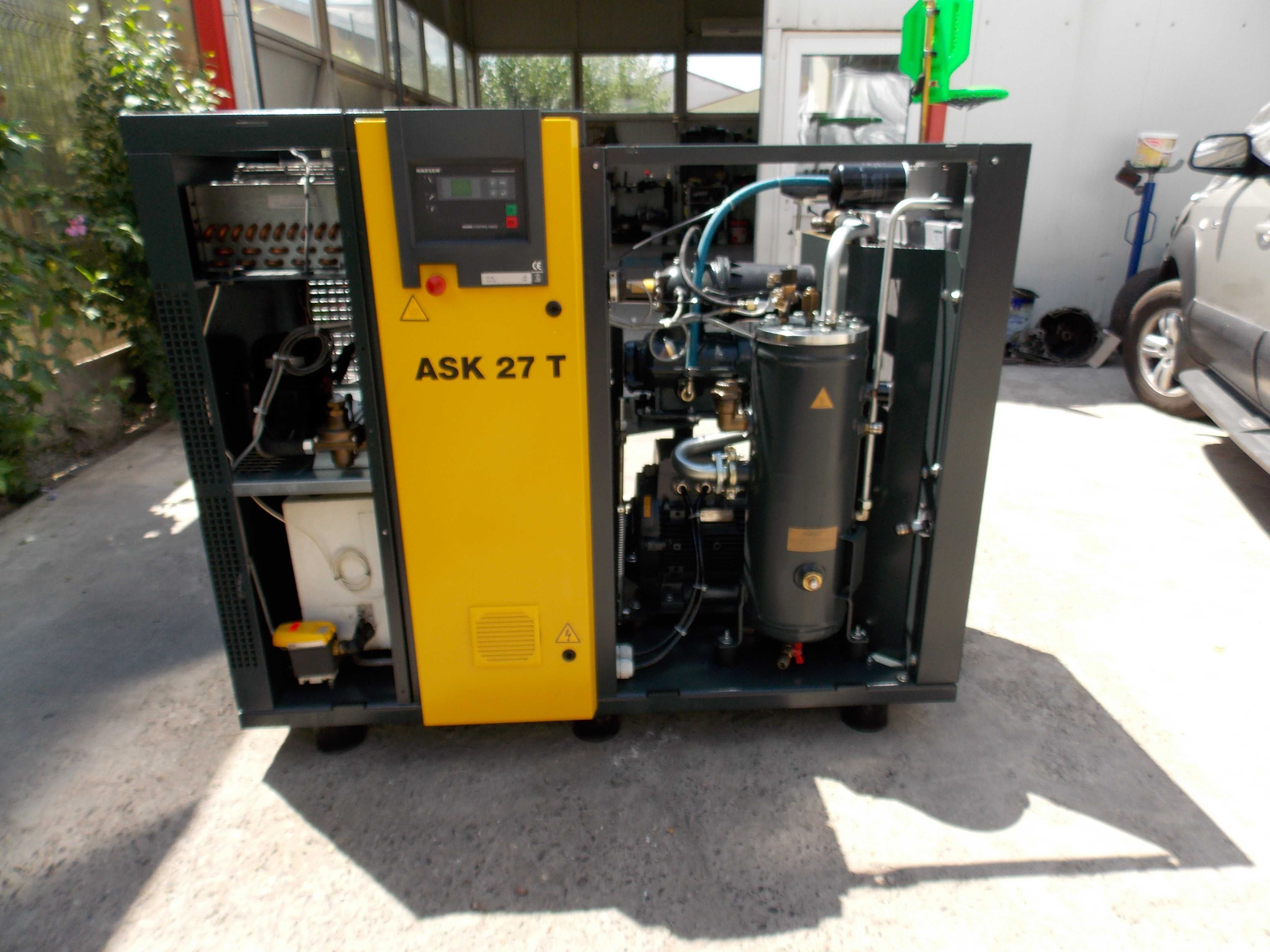 Compresor aer cu surb Kaeser ASK 27 T cu uscator incorporat