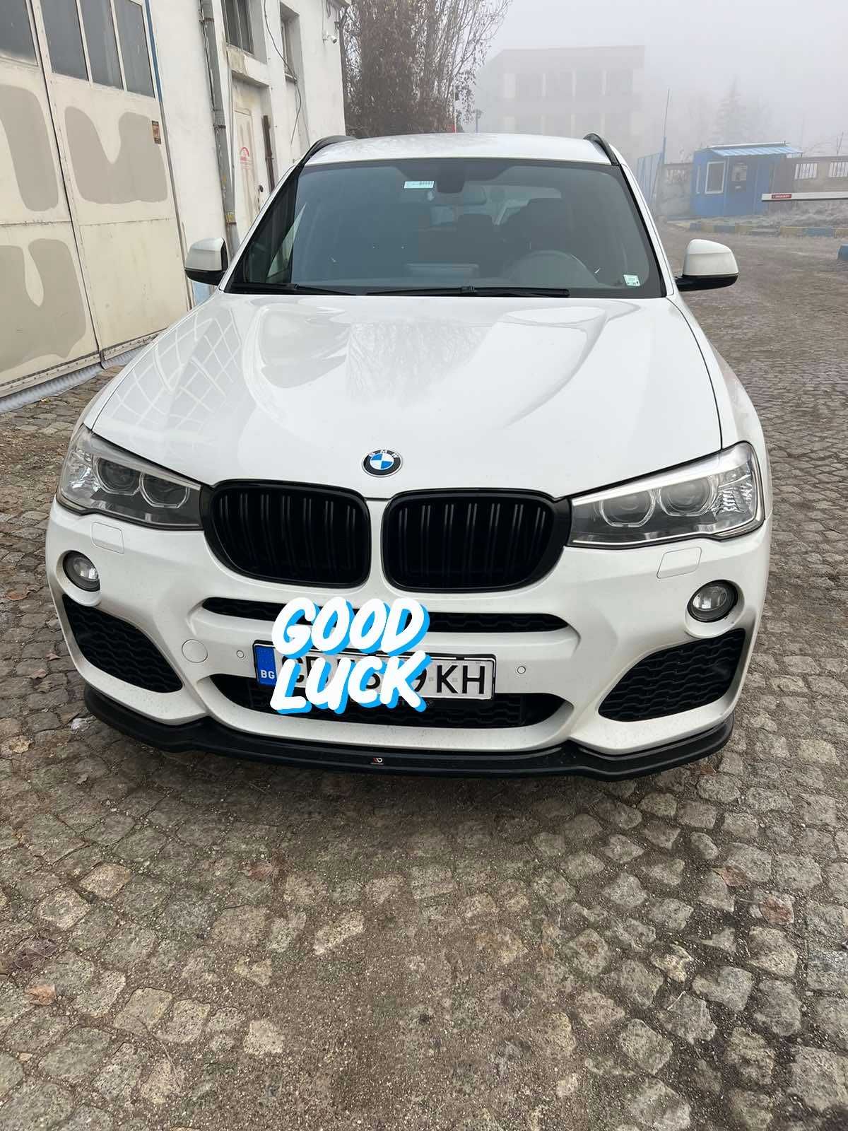 лип за предна броня на BMV X3 F25 Facelift M packet