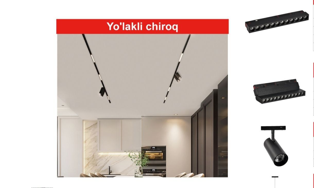 LED yoritish, Profillar, Polosalar, Lentalar - Лед Подсветка O'rnatish