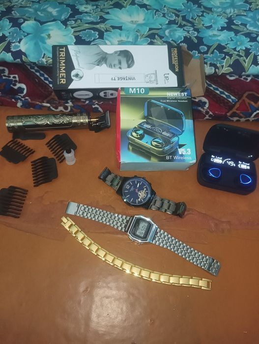 quloqchin braslet 2 ta soat soch oladigan moshinka