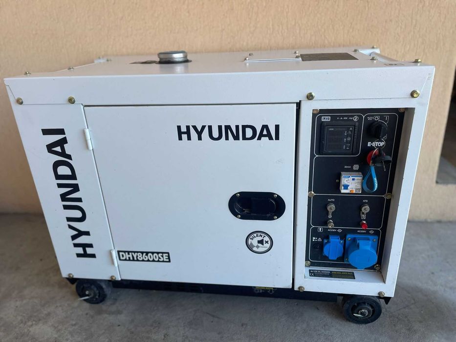 Generator monofazat diesel HYUNDAI HY-DHY8600SE 6KW