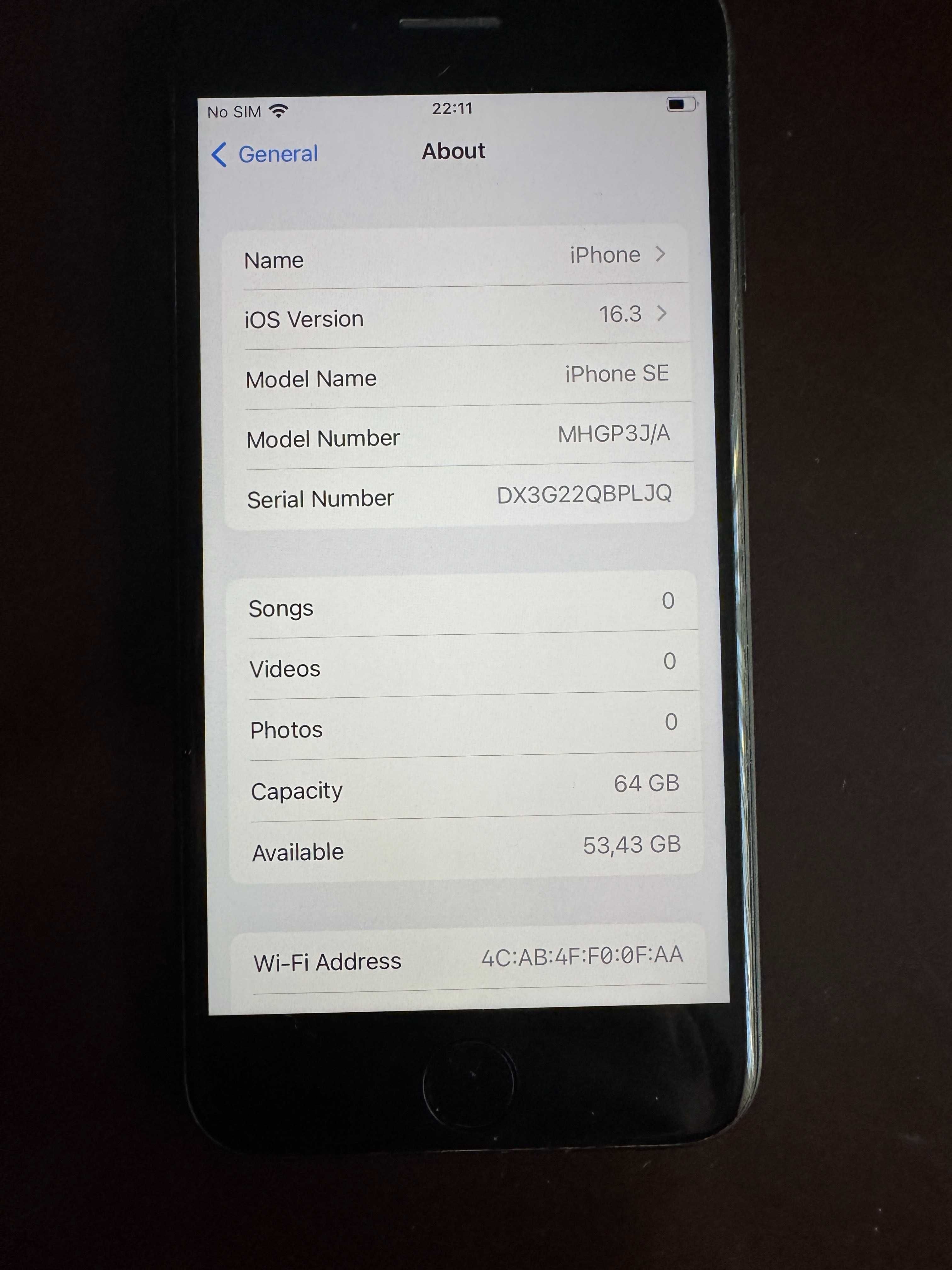 iPhone SE2 64 GB