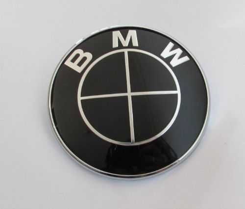 Emblema LOGO capota PORTBAGAJ VOLAN NEAGRA BMW E46 E90 E91 E36 E60 E61