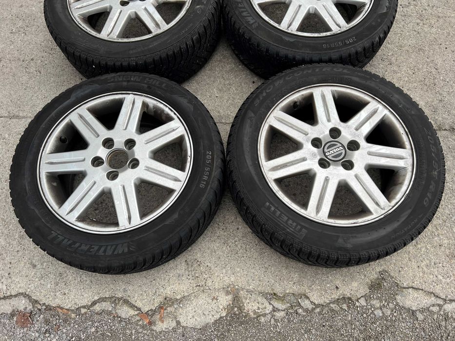 4бр. ОРИГИНАЛНИ алуминиеви джанти 6.5Jx16 ET52.5 5x108 от Волво/Volvo!