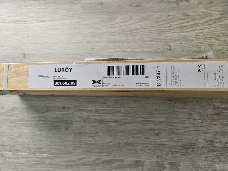 Нова подматрачна рамка за легло IKEA Luroy 80x200см