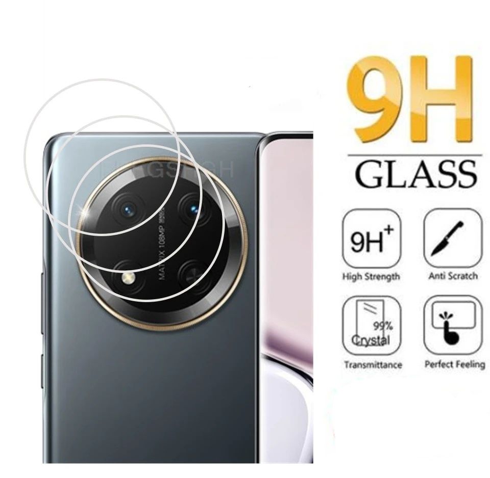 Honor Magic 7 Lite / 7 Pro / 3D 9H Стъклен протектор за камера