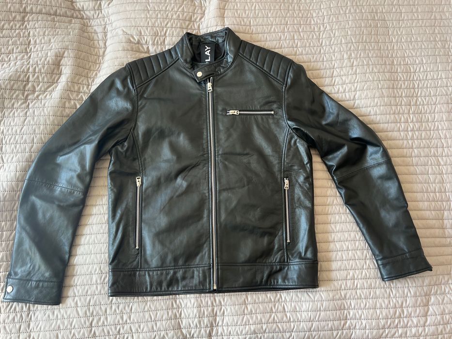 Replay яке от естествена кожа