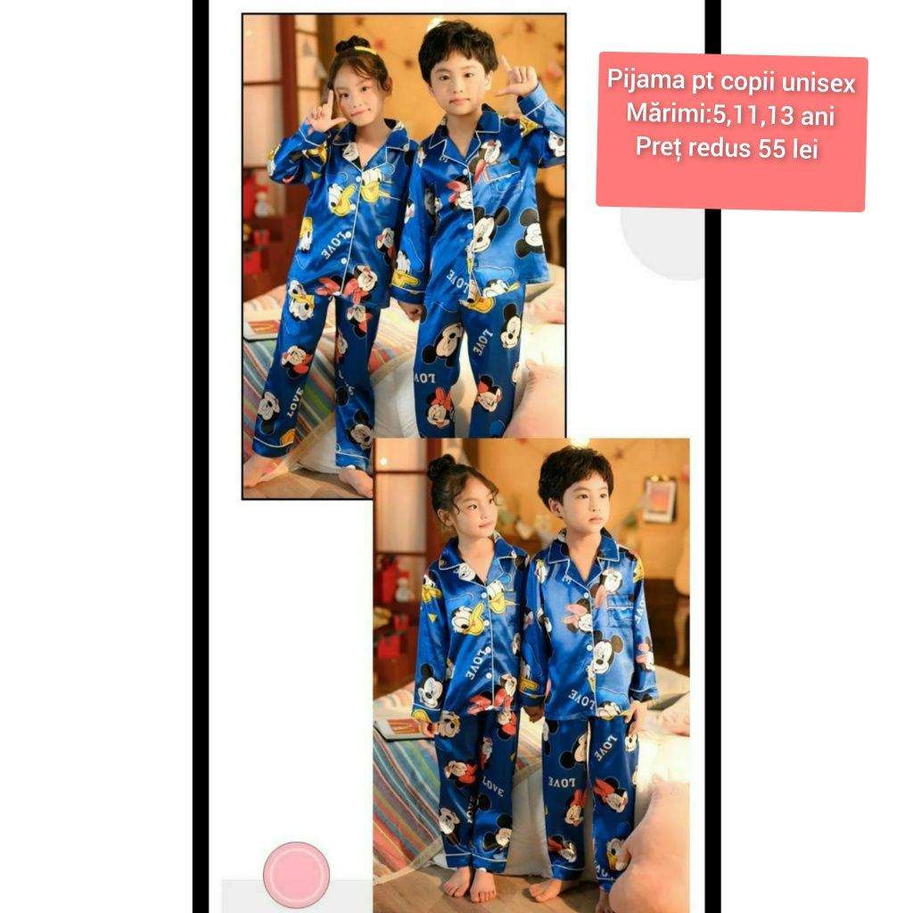 Pijamale copii unisex