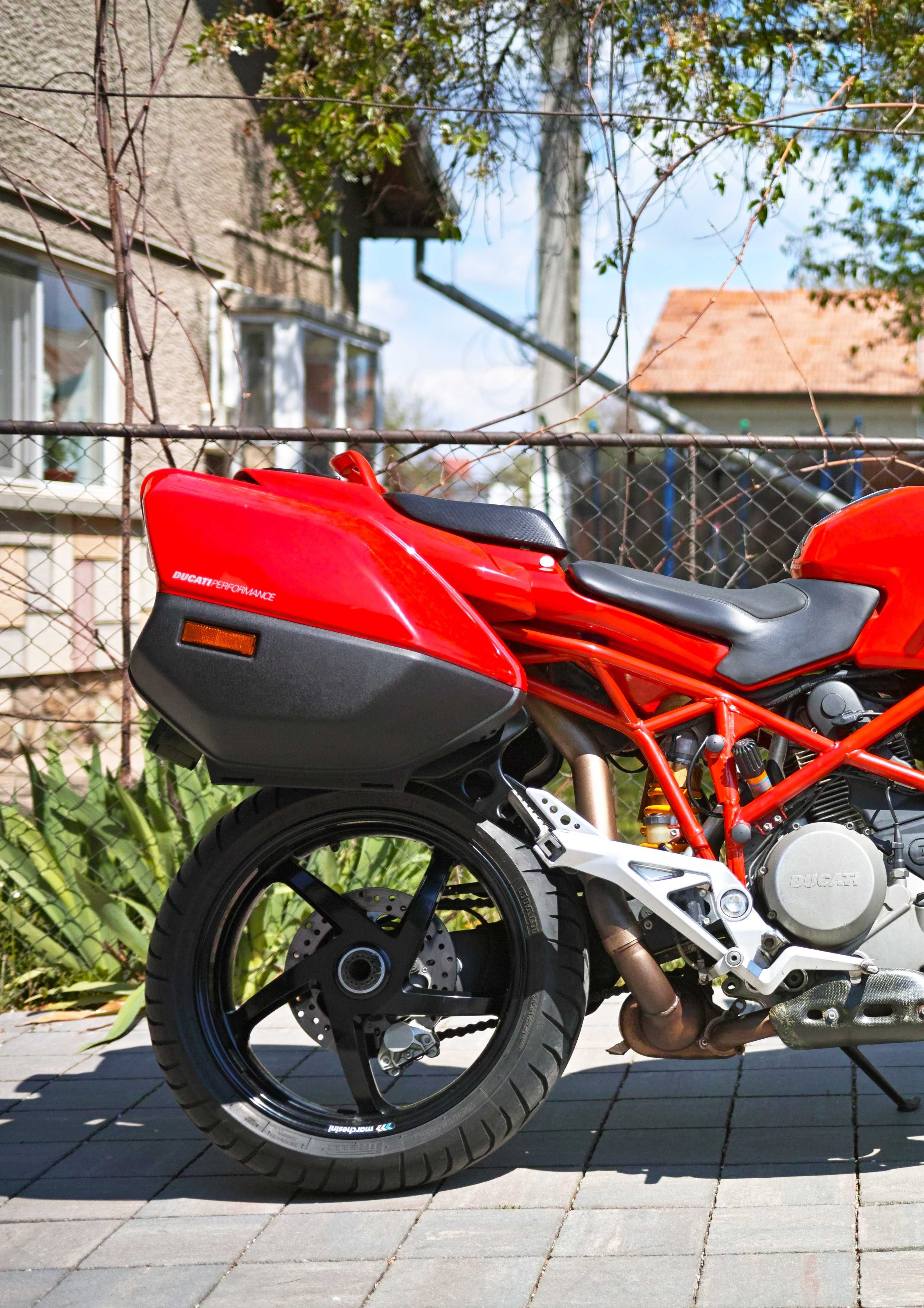 Genti moto/side panniers Ducati Multistrada 1000/1100+suport+interior.