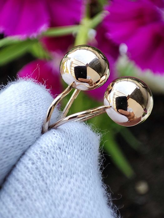Cercei Aur 14K Rusesti Rusia Retro Bobite Cosulet Aur Rusesc