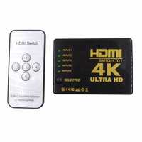 Переключатель HDMI UHD iFSWT-501 4K, 5-портов новый в упаковке.