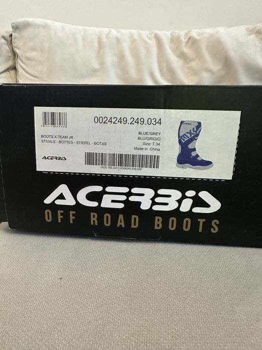 ACERBIS BOOTS X-TEAM JR детски ендуро мотокрос ботуши