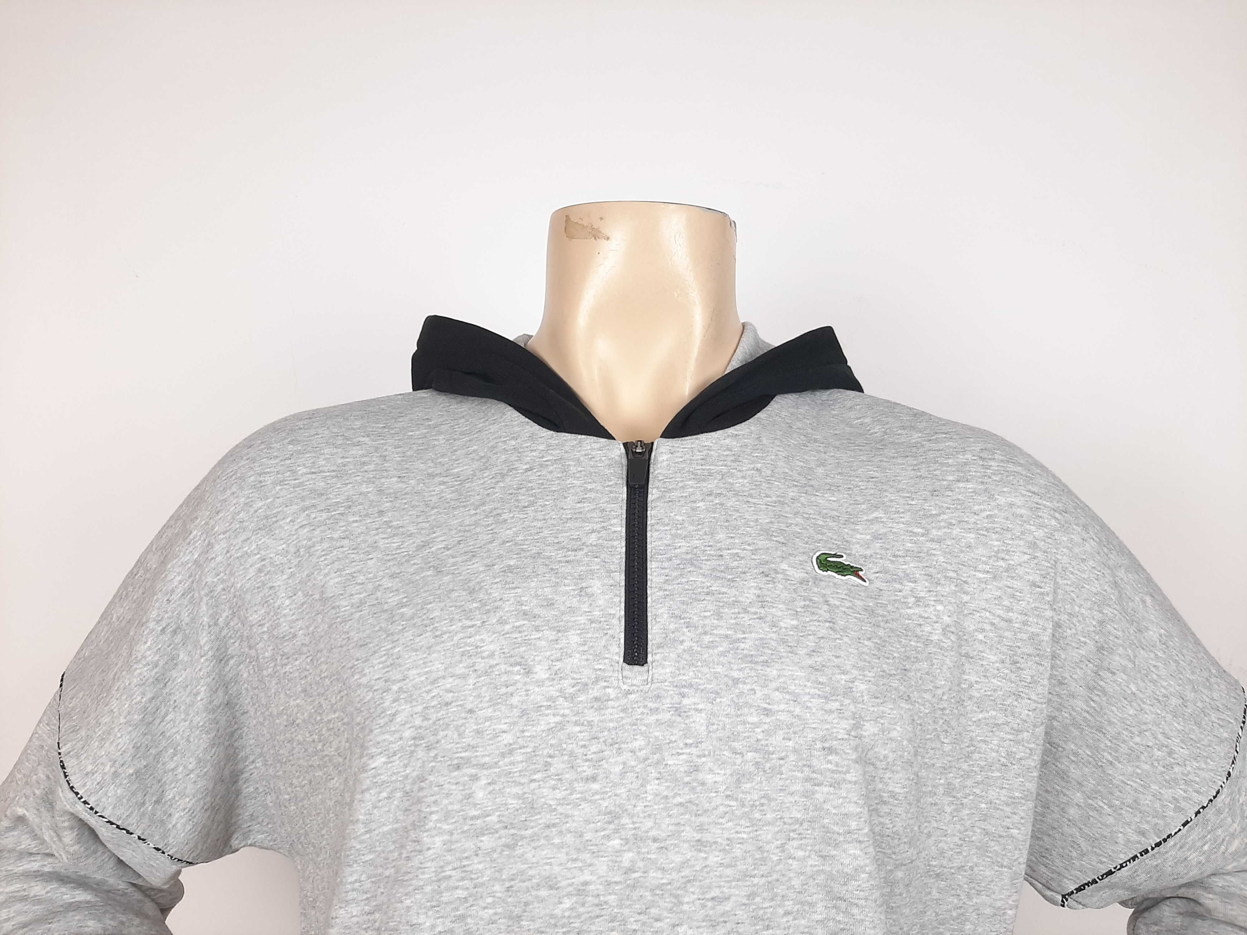 Lacoste Sport - Оригинален мъжки суитшърт с цип размер XL