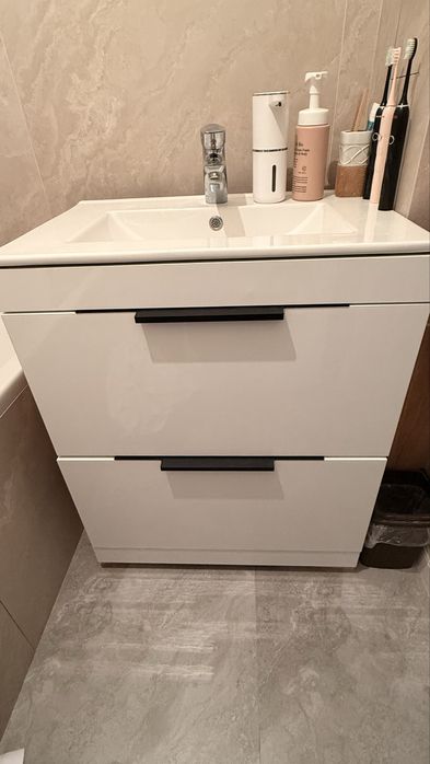 Тумба напольная 70см с раковиной