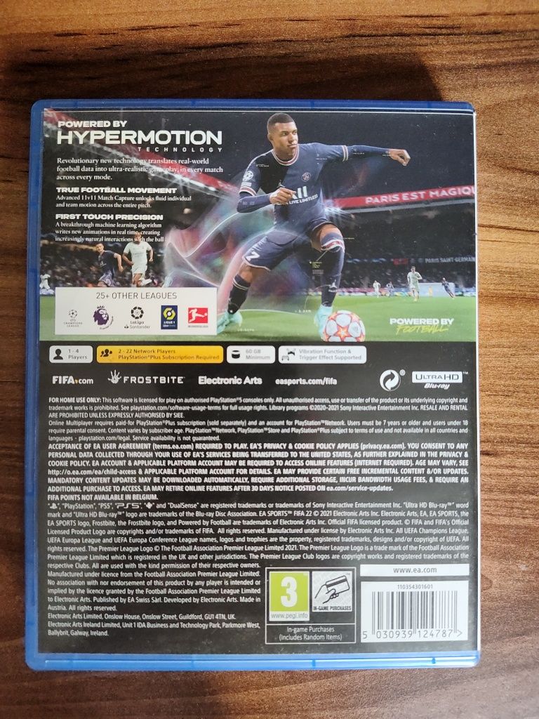 Игри за Playstation FIFA 22 и FC 24