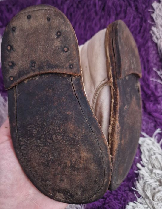 Стари ретро детски обувчици от соца