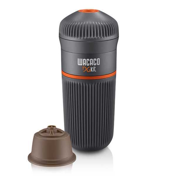 Nanopresso espressor portabil cafea macinata + capsule DG si Nespresso