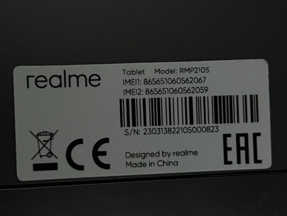 Realme pad mini 4/64