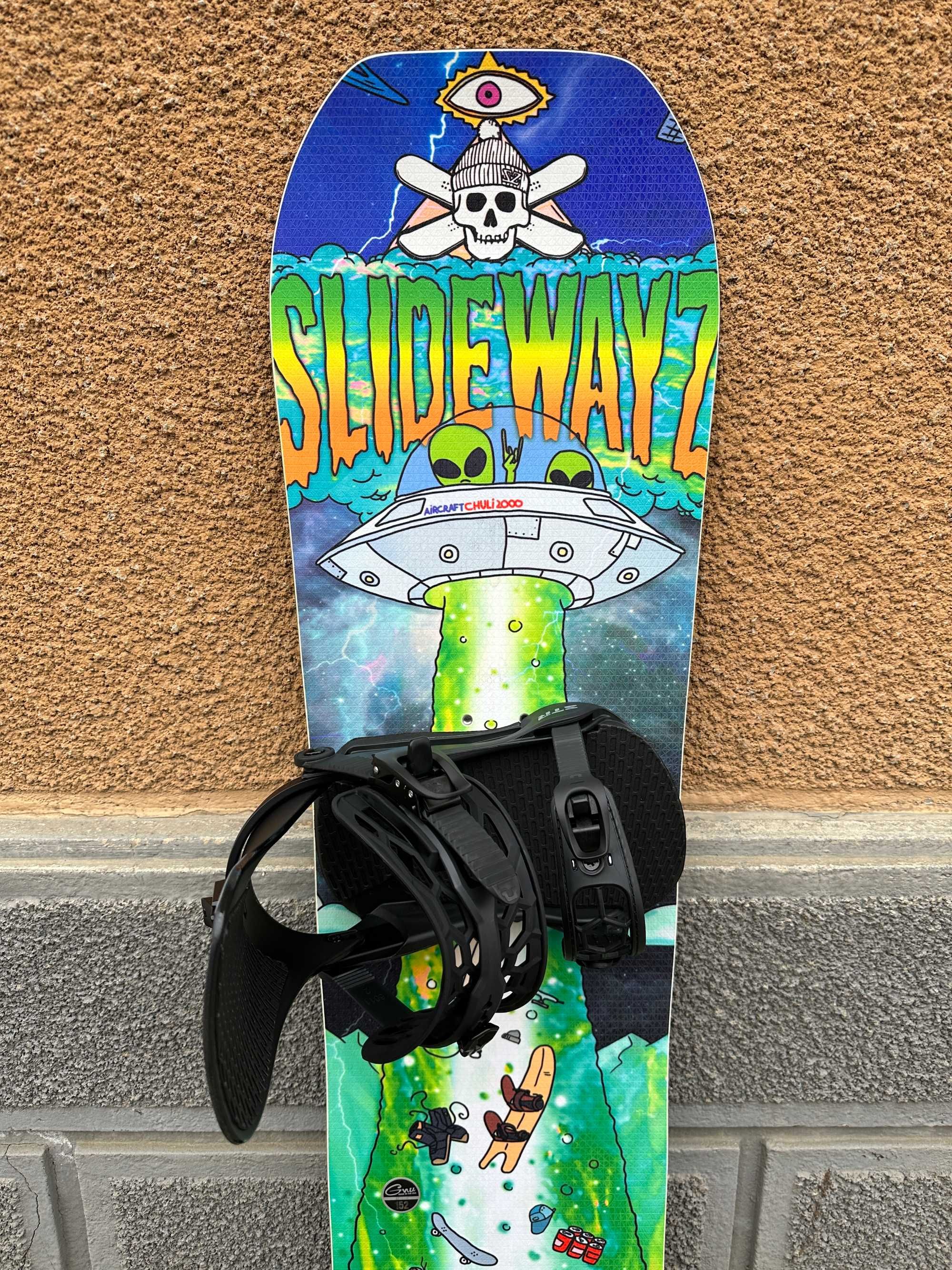 placa noua snowboard gnu L 152cm