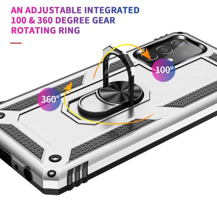 Husa hybrid ARMOR cu inel  Samsung Galaxy A03 / A13 4G / A16 / A16 5G