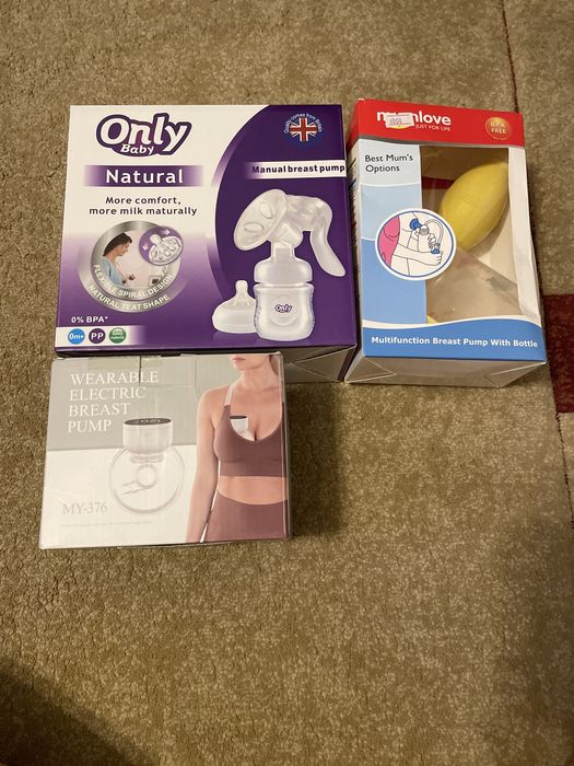 Молокоотсосы: ручной, автоматический и помповидный